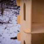 Medium Wood Dollhouse
